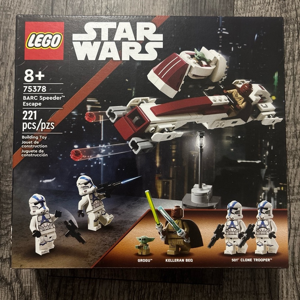 LEGO Star Wars BARC Speeder with Clone Troopers